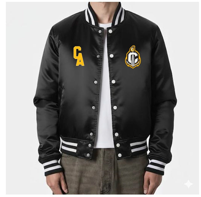 Jacket Varsity Negro