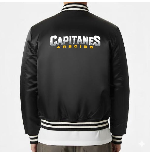 Jacket Varsity Negro